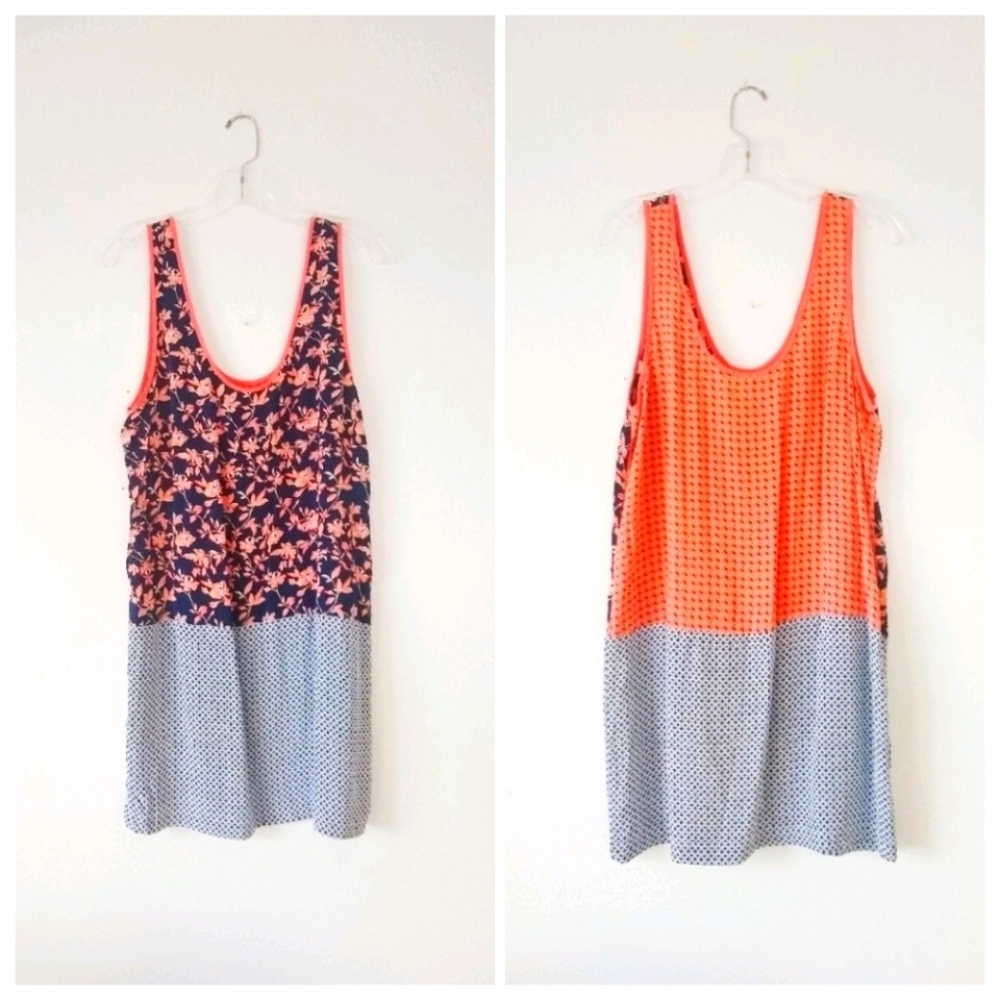 Joie Silk Straight Tank Dress L